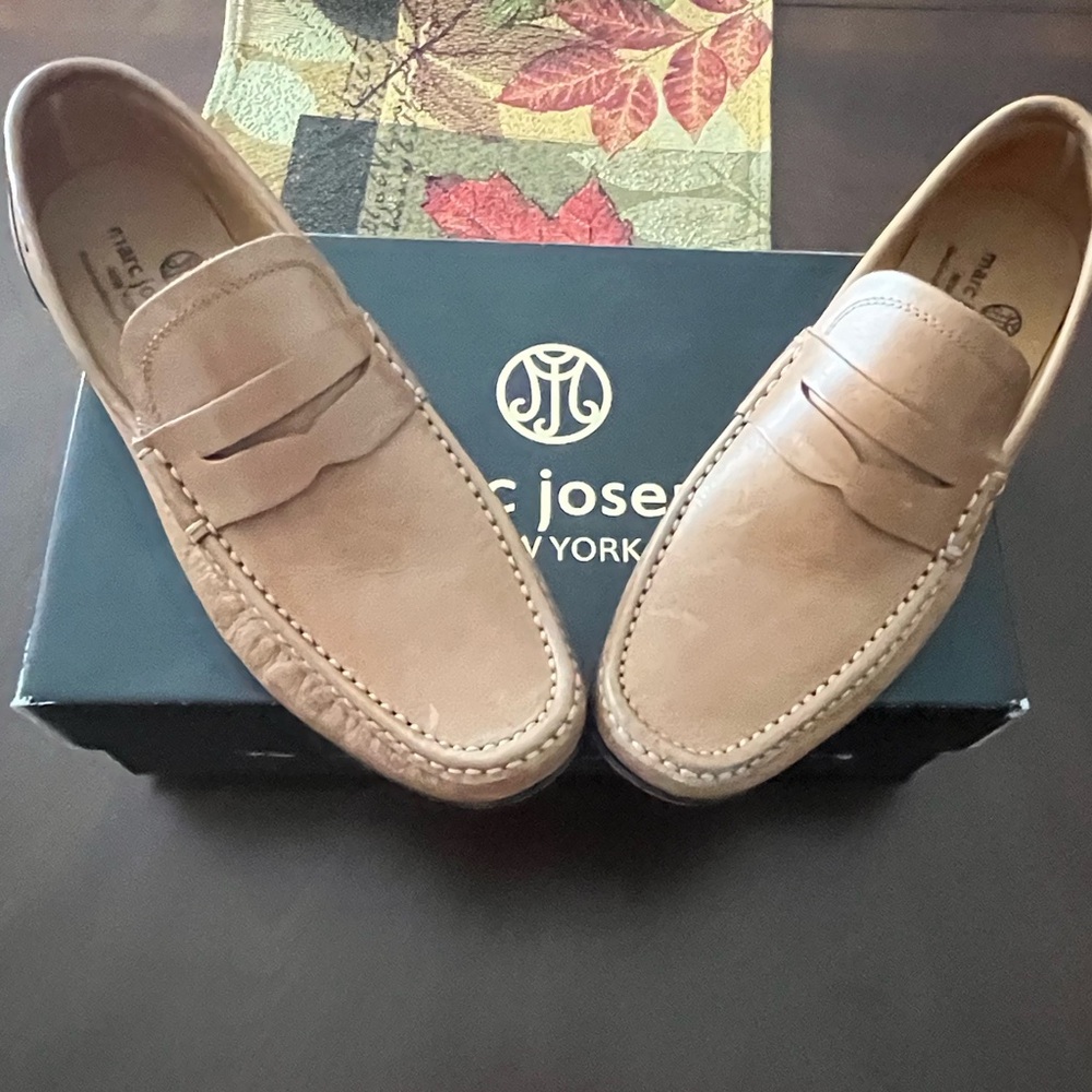Marc Joseph leather dress shoes EUC